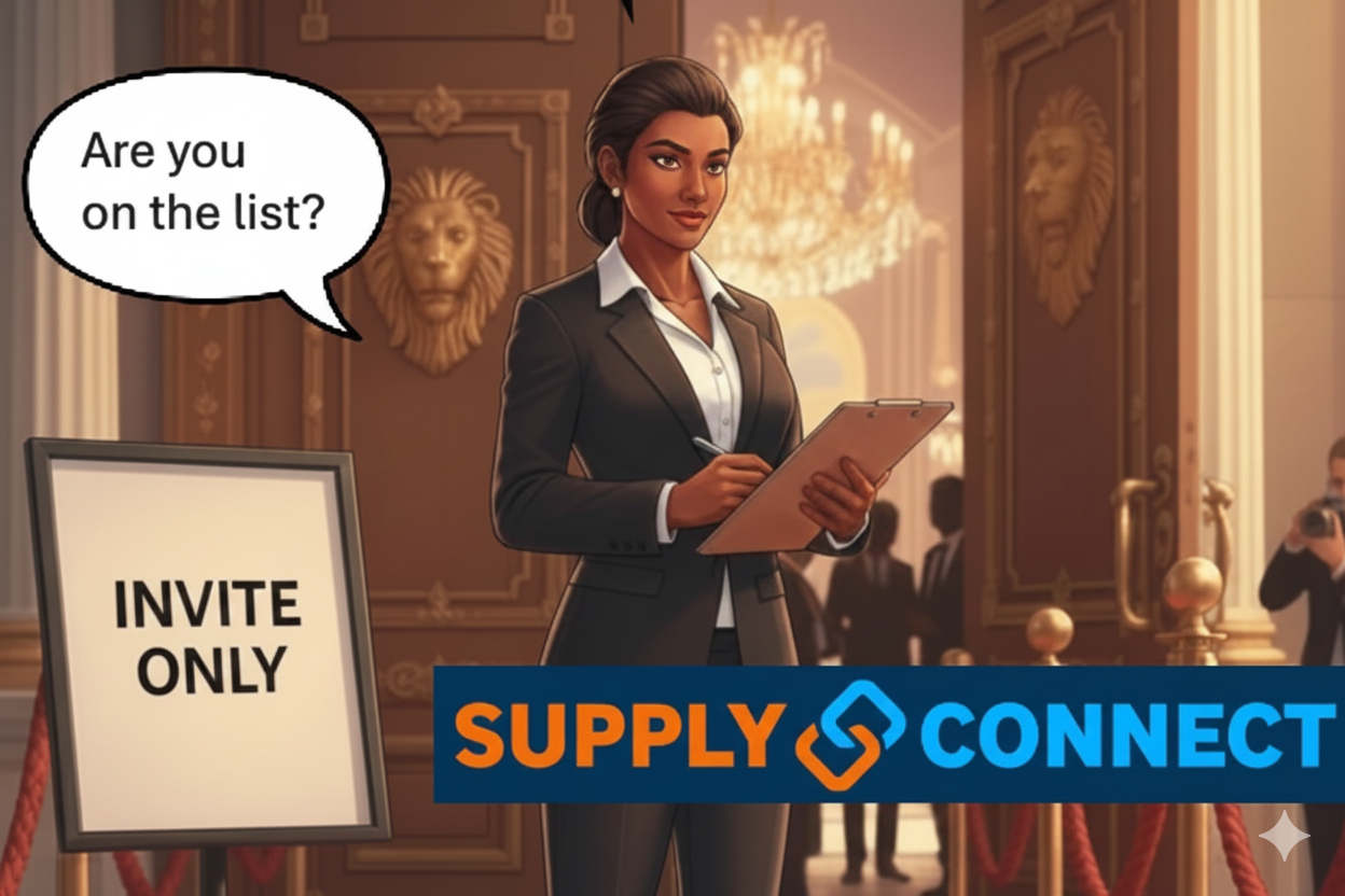 Supply Connect: Getting Your Name On The List